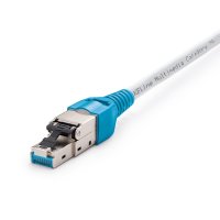 Werkzeugloser feldkonfektionierbarer Stecker RJ45 für Cat. 7A , Cat. 7, Cat. 6A, Cat. 6 Kabel