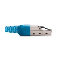 Werkzeugloser feldkonfektionierbarer Stecker RJ45 für Cat. 7A , Cat. 7, Cat. 6A, Cat. 6 Kabel