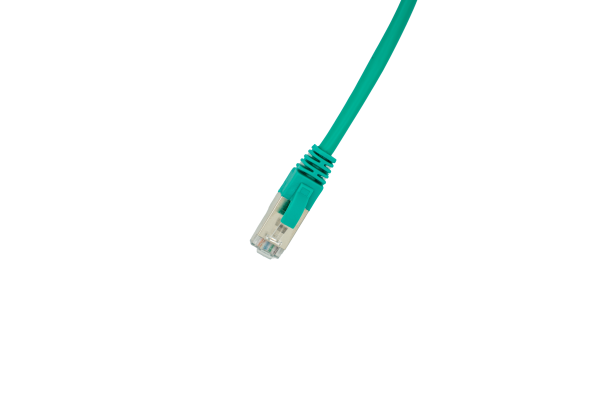 CAT5e Patchkabel, F/UTP, PVC, grün